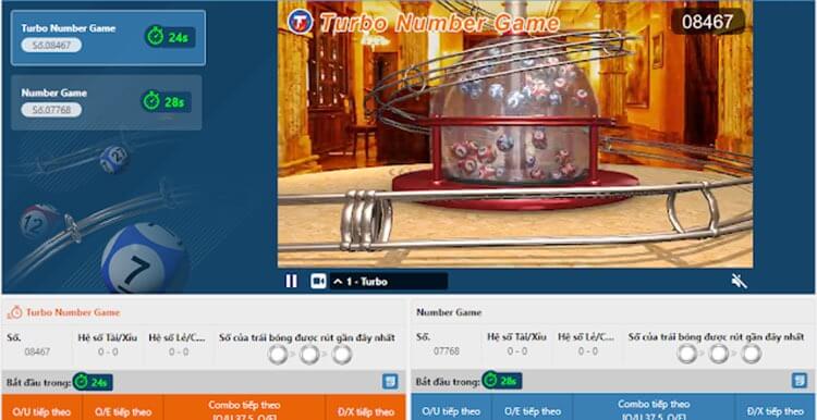 Lồng quay số Number Game