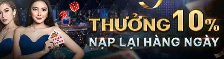 thưởng nạp lại w88