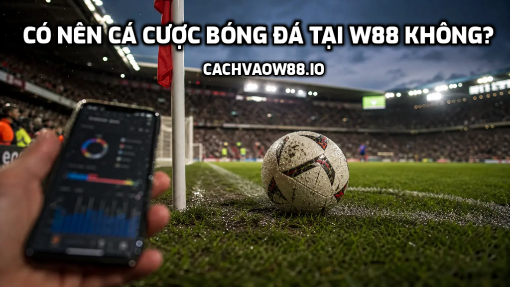 Có nên cá cược bóng đá tại W88 không?